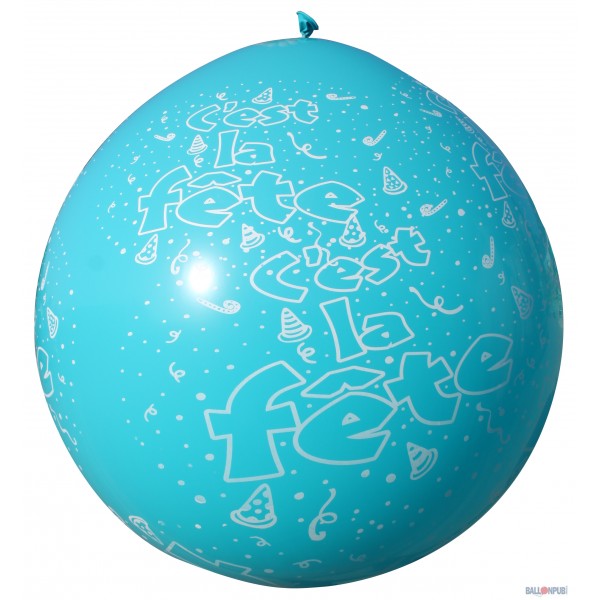 Ballon Vert 1M - C'est La Fête - 6230-VE