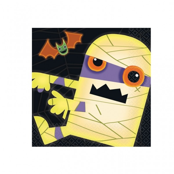 Serviettes Halloween Monsters (x16) - 511157