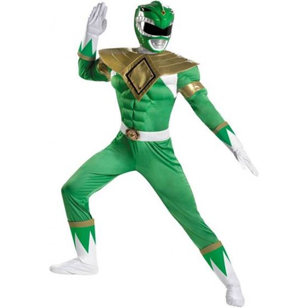 Déguisement Power Ranger Vert™ - 45863D