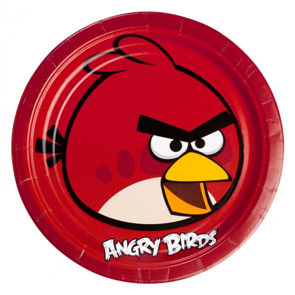 Assiettes Red Bird - Angry Birds™ - 552360
