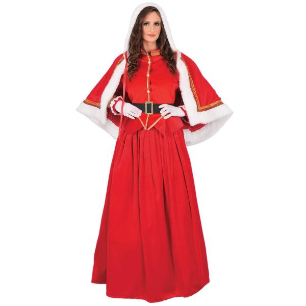 Costume Deluxe Mère Noël Qualité professionnelle - Femme - 441123-Parent