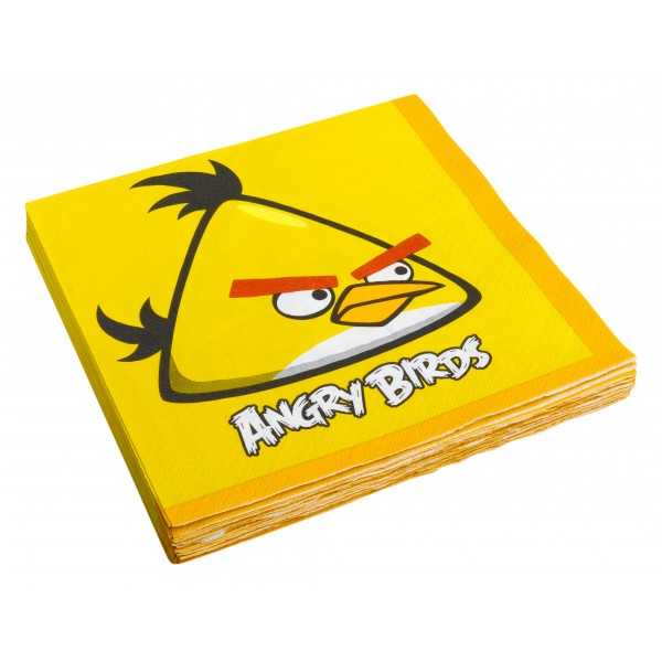 Serviettes Yellow Bird - Angry Birds™ - 552363