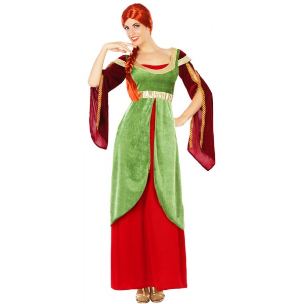 Costume Médiévale - Femme - 38640-parent
