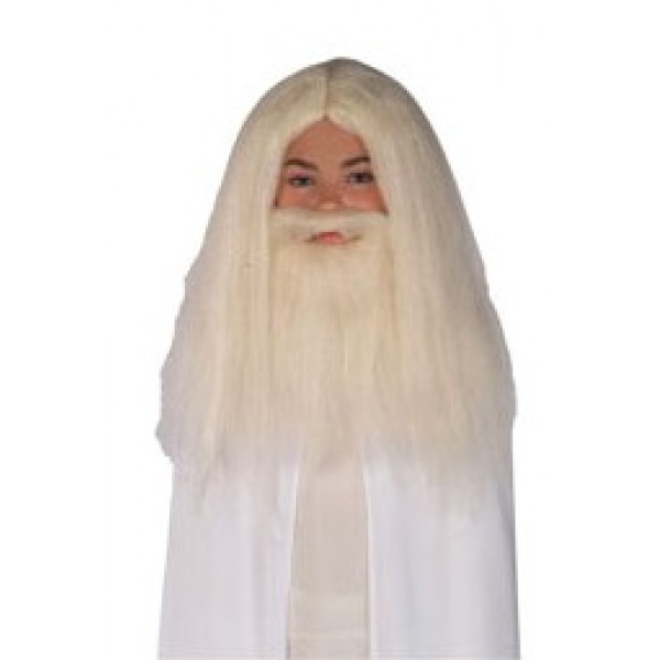 Perruque Et Barbe Gandalf™ (Le Seigneur Des Anneaux™) - 50943