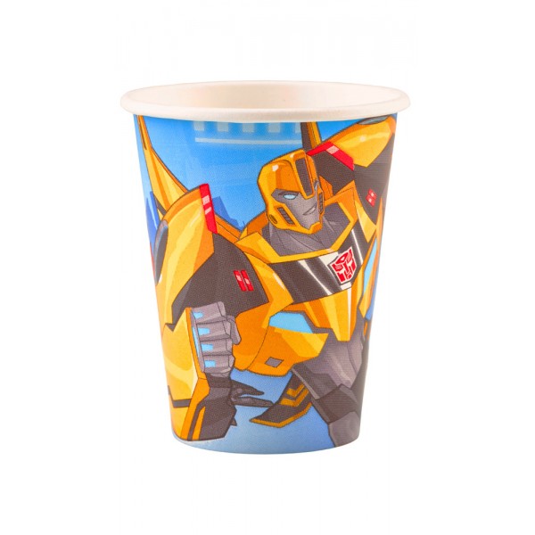 Gobelets - Transformers Robots In Disguise™ x 8 - 9901303