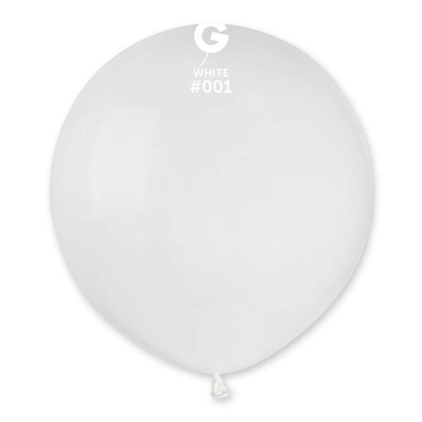 10 Ballons Standard - 48 Cm - Blanc - 150193GEM