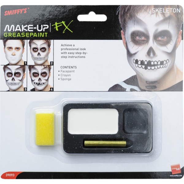 Kit Maquillage Squelette - Halloween - SM39093