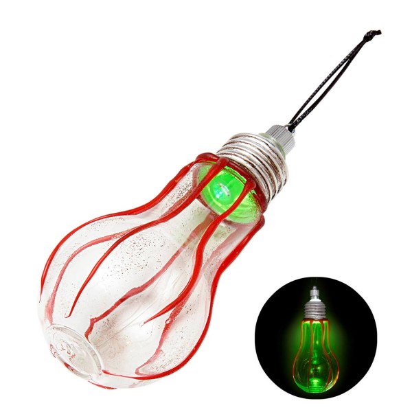 Ampoule lumière verte avec sang - 5818