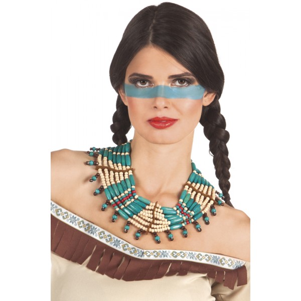 Collier Indienne Squaw - Adulte - 44125