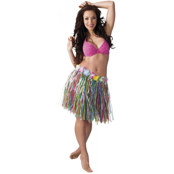 Jupe Hawaïenne Multicolores - Femme - 52403