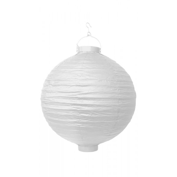Lanterne Boule à LED - Blanc x 35 cm - LAO30-008-KARTON