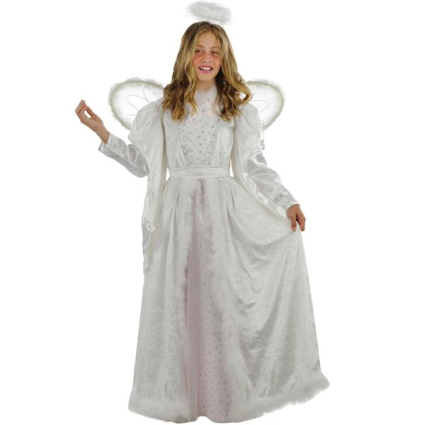 Costume Ange Deluxe avec ailes - Fille - 443306-Parent