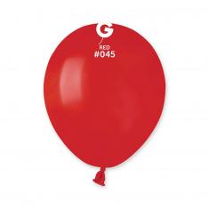 50 Ballons Standard 13 Cm - Rouge