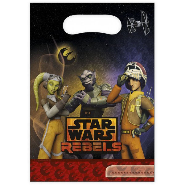 Sachets Anniversaire Star Wars Rebels™ x6 - 84420