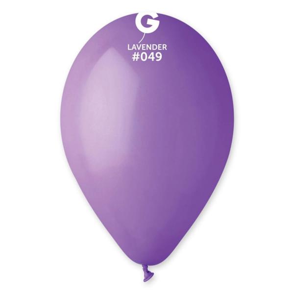 50 Ballons Standard 30 Cm - Lavande - 114904GEM
