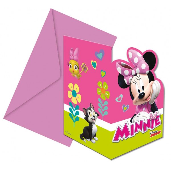 Cartons d'invitation - Minnie Happy Helpers™  - 87867