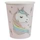 Miniature Gobelets en carton x 10 - Licorne