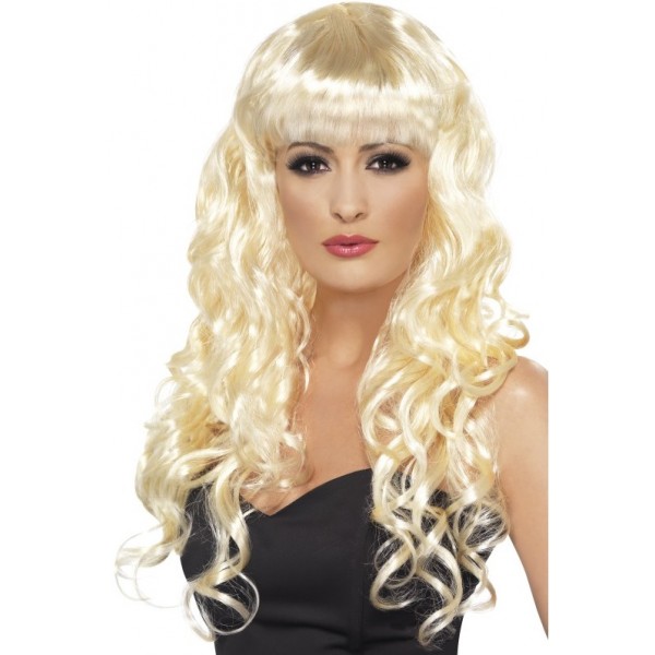 Perruque Blonde Bouclée - 42259