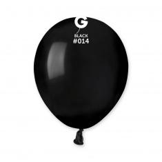50 Ballons Standard 13 Cm - Noir