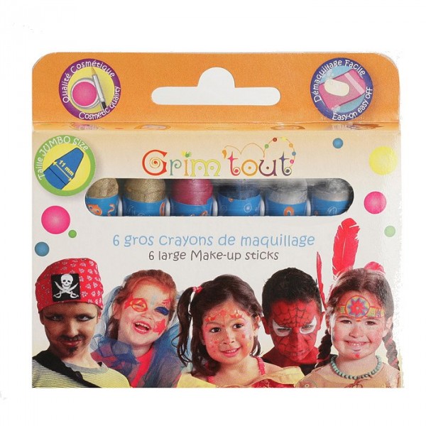 6 Crayons de maquillage - GT41948