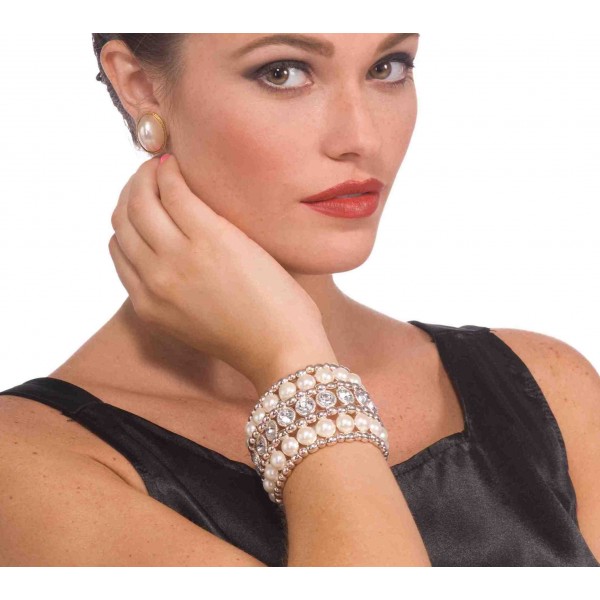 Bracelet Perle et Strass - 68413