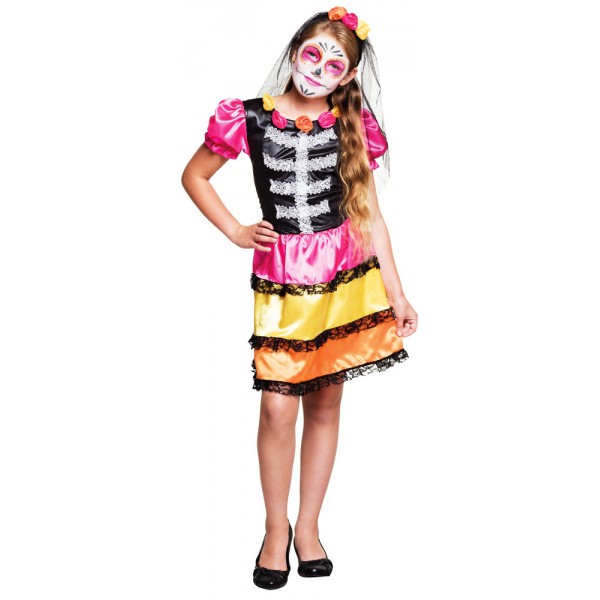 Costume - Nina Calavera - Fille - 78115-parent