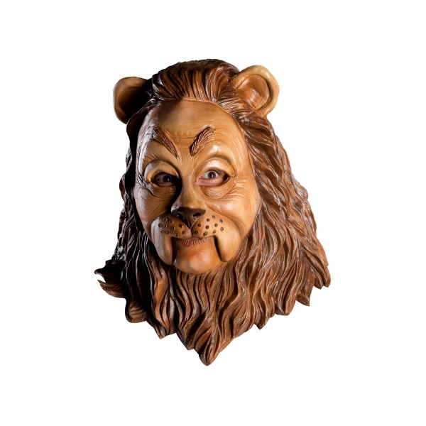 Masque Latex Adulte - Lion Peureux™ - Le Magicien D'Oz™ - 68225