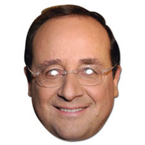 Masque Carton - François Hollande - MFHOLL01
