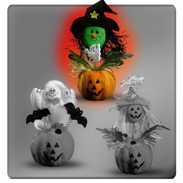 Figurine - Tradition d'Halloween - Sorcière - 7610-SORC