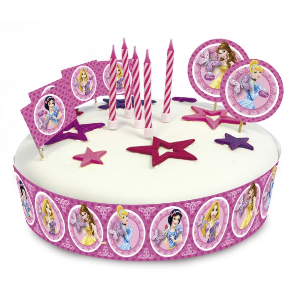 Kit de décoration de gâteau Princesse Disney© - 996487