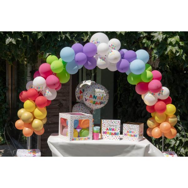 Arche De Ballons - Anniversaire - Multicolore - 8024
