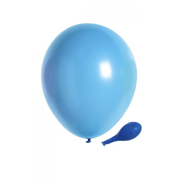 Ballons Opaque Bleu Pale x100 - 2058