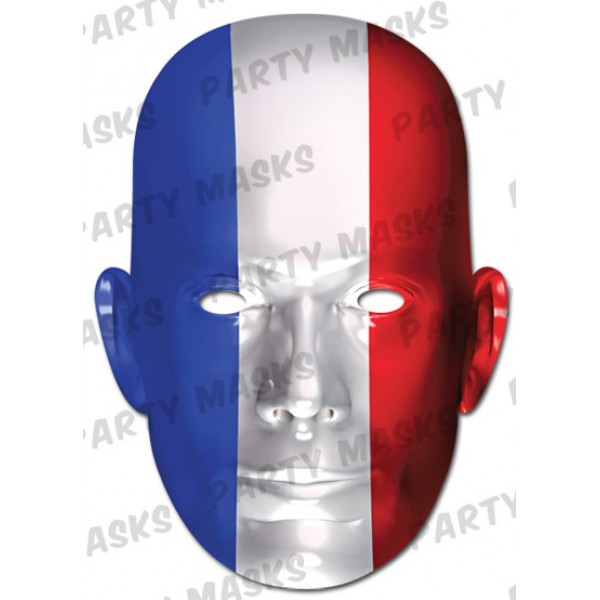 Masque en Carton France - MFRANC01