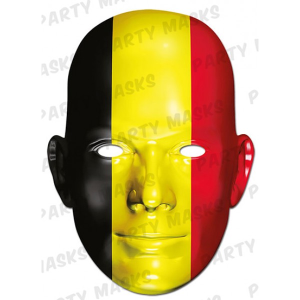 Masque en Carton Belgique - BELGI01