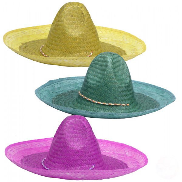 Chapeau Sombrero Mexicain - Adulte - CF615507-ROSE