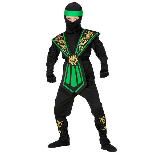 Déguisement Combat Ninja Vert - Enfant - 38515-Parent