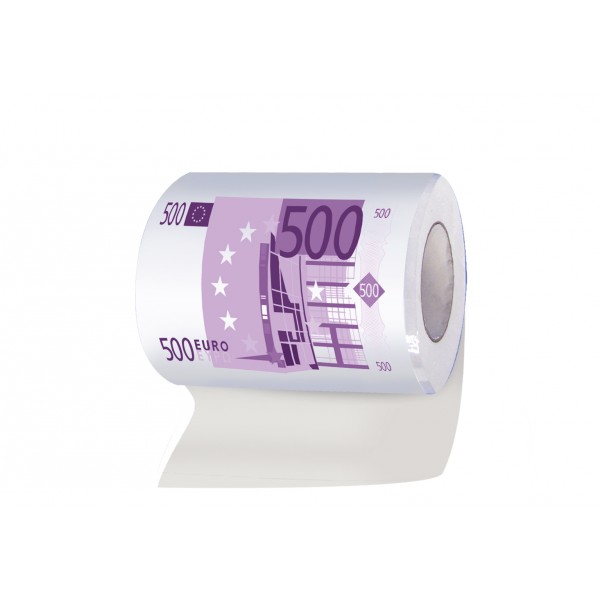 Rouleau papier WC 500 euros - B9751I