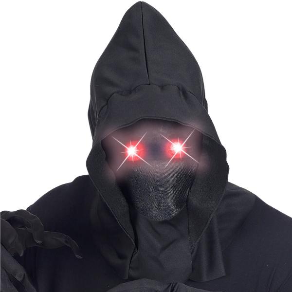 Masque à Capuche visage invisible avec yeux lumineux - 7808WID