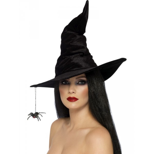 Chapeau de Sorcière Noir - Halloween - 24146
