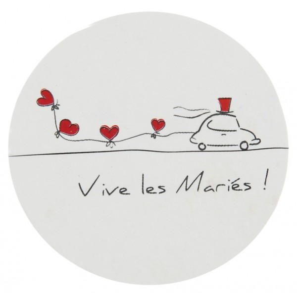 Confettis x 50-Vive les Mariés!- - 4258-01