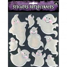 Stickers d'Halloween réfléchissants - Fantômes