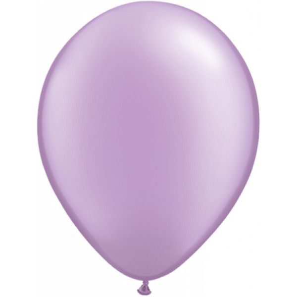 Ballons latex nacré lavande (x25) - 39880