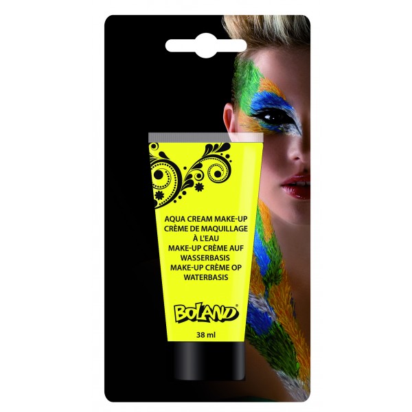 Tube de maquillage à l'eau jaune - 45004