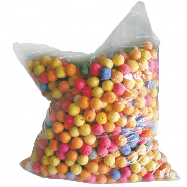 Sachet de 1000 boules multicolores - 4017150