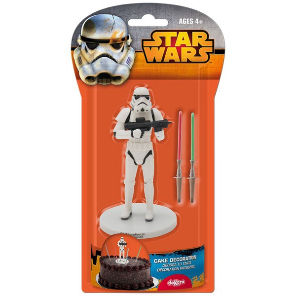 Kit décoration Gâteau Star Wars™ - Stormtrooper™ - 302037