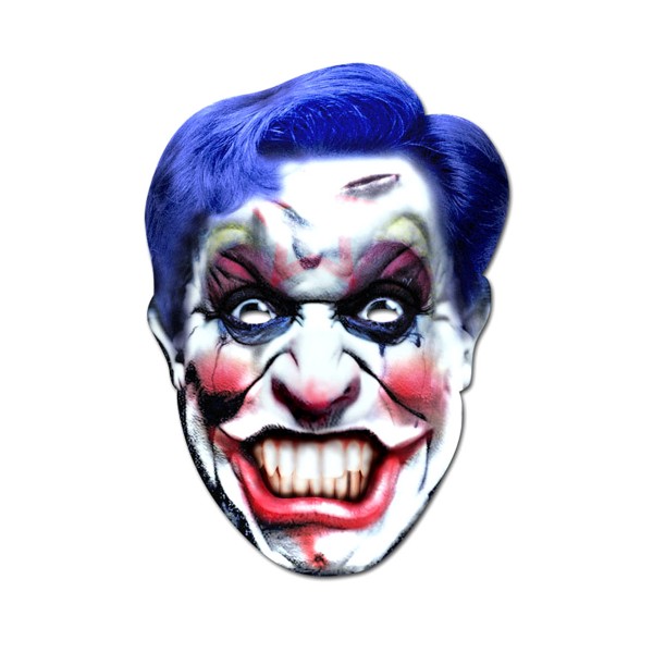 Masque Halloween : Masque Clown En Carton - M-CLOW
