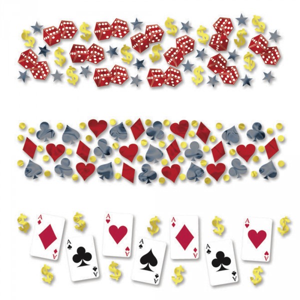 1 Sachet de Confettis Casino - 361227