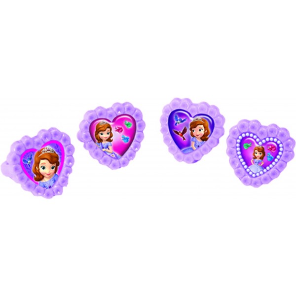 Bagues Princesse Sofia™ - Disney™ x4 - 83018