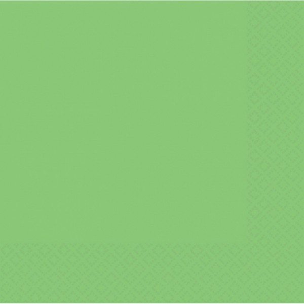 Serviettes de Table - Vert Kiwi x20 - 51015-53