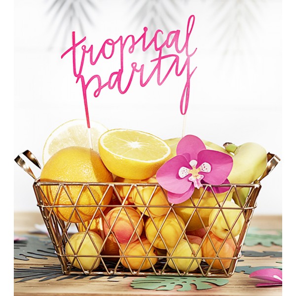 Cake Topper - Aloha - Tropical Party  - KPT13-080